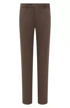 Брюки из хлопка и шелка Berwich