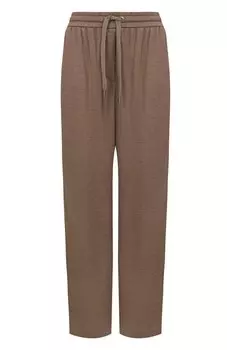 Брюки из хлопка и шелка Brunello Cucinelli