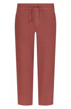 Брюки из хлопка и шелка Colombo