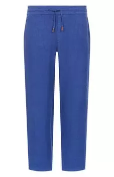 Брюки из хлопка и шелка Colombo