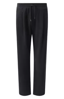 Брюки из хлопка и шелка KNT