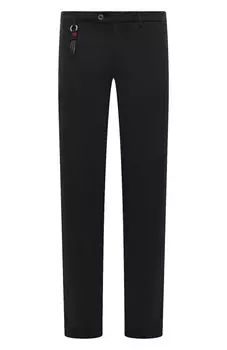 Брюки из хлопка и шелка Marco Pescarolo