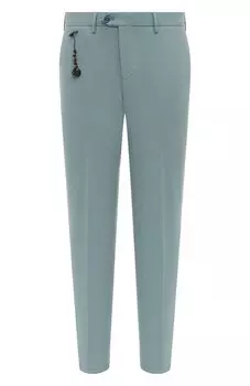 Брюки из хлопка и шелка Marco Pescarolo