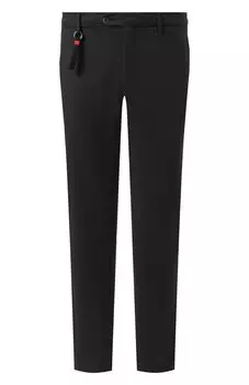 Брюки из хлопка и шелка Marco Pescarolo