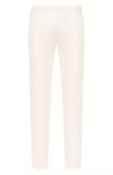Брюки из хлопка и шелка Marco Pescarolo