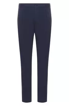 Брюки из хлопка и шелка Marco Pescarolo