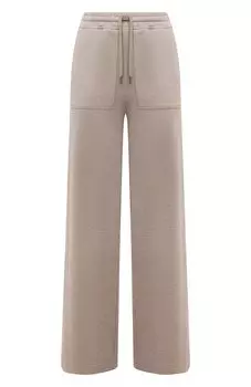 Брюки из хлопка и шелка MVST