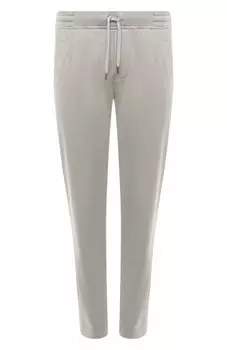 Брюки из хлопка и шелка MUST