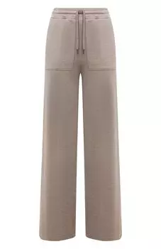 Брюки из хлопка и шелка MVST