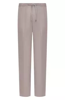 Брюки из хлопка и шелка MVST