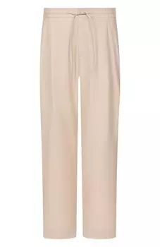 Брюки из хлопка и шелка MVST