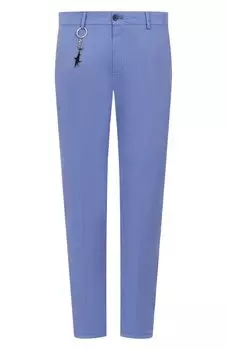 Брюки из хлопка и шелка Paul&Shark