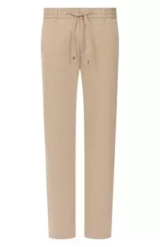 Брюки из хлопка и шелка Zilli