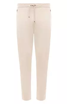 Брюки из хлопка и шерсти Agnona