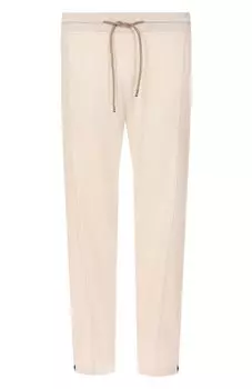 Брюки из хлопка и шерсти BOSS