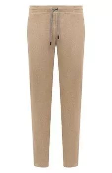 Брюки из хлопка и шерсти Capobianco