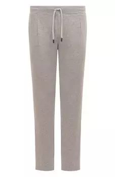 Брюки из хлопка и шерсти Capobianco