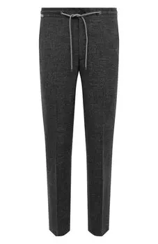 Брюки из хлопка и шерсти Corneliani