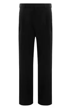 Брюки из хлопка и шерсти Juun.J