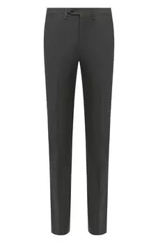 Брюки из хлопка и шерсти Kiton