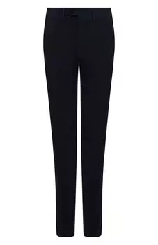 Брюки из хлопка и шерсти Kiton