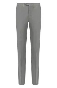 Брюки из хлопка и шерсти Kiton