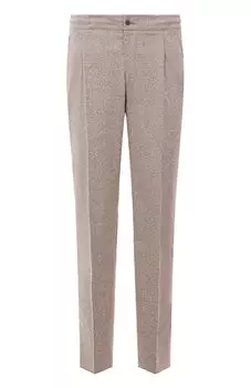 Брюки из хлопка и шерсти Sartorio