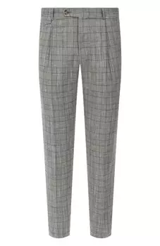Брюки из хлопка и шерсти Windsor