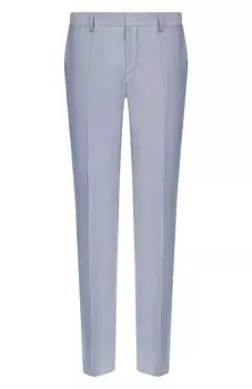 Брюки из хлопка и вискозы BOSS