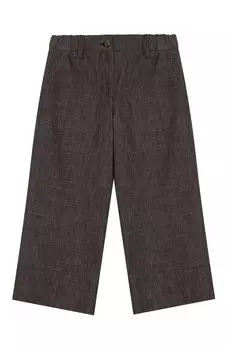 Брюки из хлопка и вискозы Brunello Cucinelli