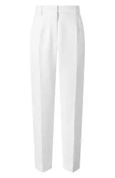 Брюки из хлопка и вискозы Dolce & Gabbana