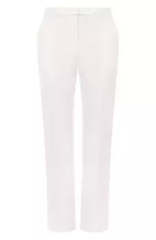 Брюки из хлопка и вискозы Emporio Armani