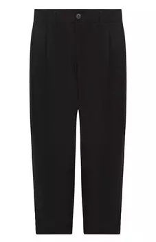 Брюки из хлопка и вискозы Karl Lagerfeld Kids