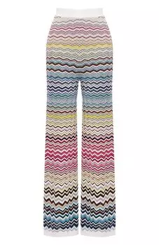 Брюки из хлопка и вискозы Missoni