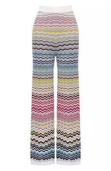 Брюки из хлопка и вискозы Missoni