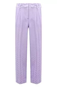Брюки из хлопка и вискозы Missoni