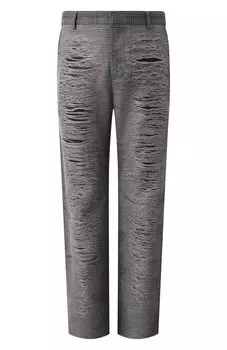 Брюки из хлопка и вискозы P-Boix Diesel