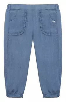 Брюки из хлопка и вискозы Tartine Et Chocolat