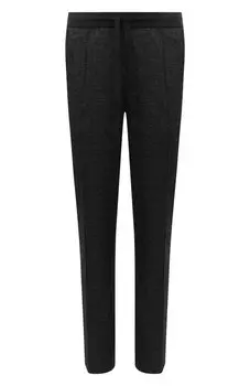 Брюки из кашемира и хлопка Brioni