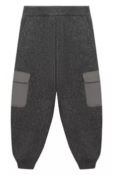 Брюки из кашемира и шерсти Brunello Cucinelli