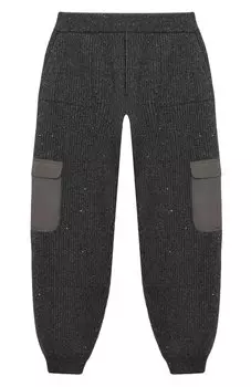 Брюки из кашемира и шерсти Brunello Cucinelli