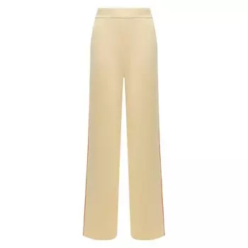 Брюки из шелка и хлопка Loro Piana