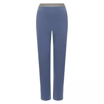 Брюки из шелка и хлопка Loro Piana