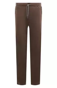Брюки из шелка и хлопка MVST