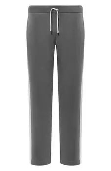 Брюки из шелка и хлопка MVST