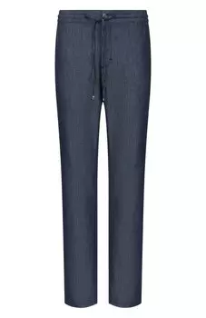 Брюки из шелка и хлопка Zilli