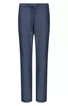 Брюки из шелка и хлопка Zilli