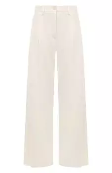 Брюки из шелка и кашемира Colombo