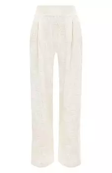 Брюки из шелка и кашемира Freeage