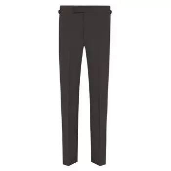 Брюки из шелка и льна Tom Ford